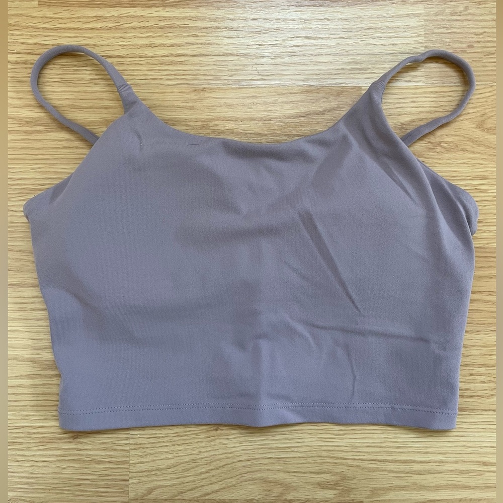 NWOT Women's Padded Sports Bra Workout/Yoga Cropped Tank Top